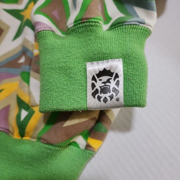 CLH Creating Limitless Heights Mens Full-Zip Hoodie Sweatshirt Y2K Stars Sz 2XL - Picture 5 of 13